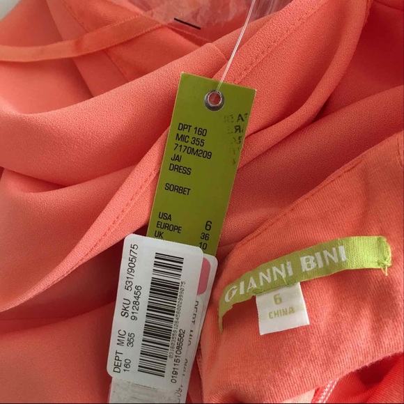 NWT Gianni Bini Jai Halter Neck Dress - Picture 5 of 5